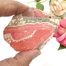 Rhodochrosite Stalactite Slices-Polished (Unconditional love)