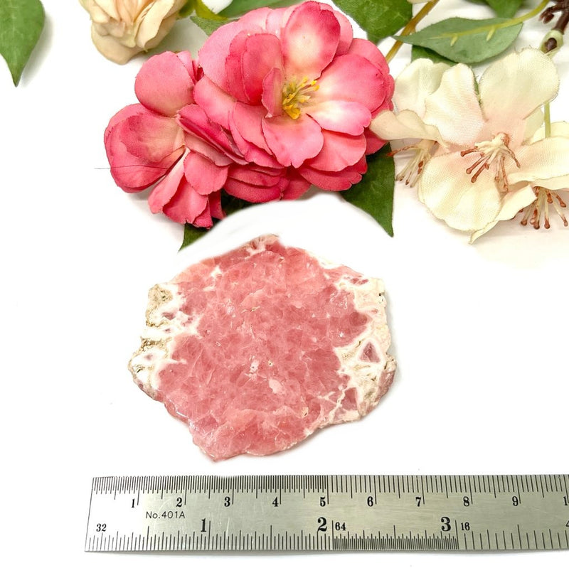 Rhodochrosite Stalactite Slices-Polished (Unconditional love)