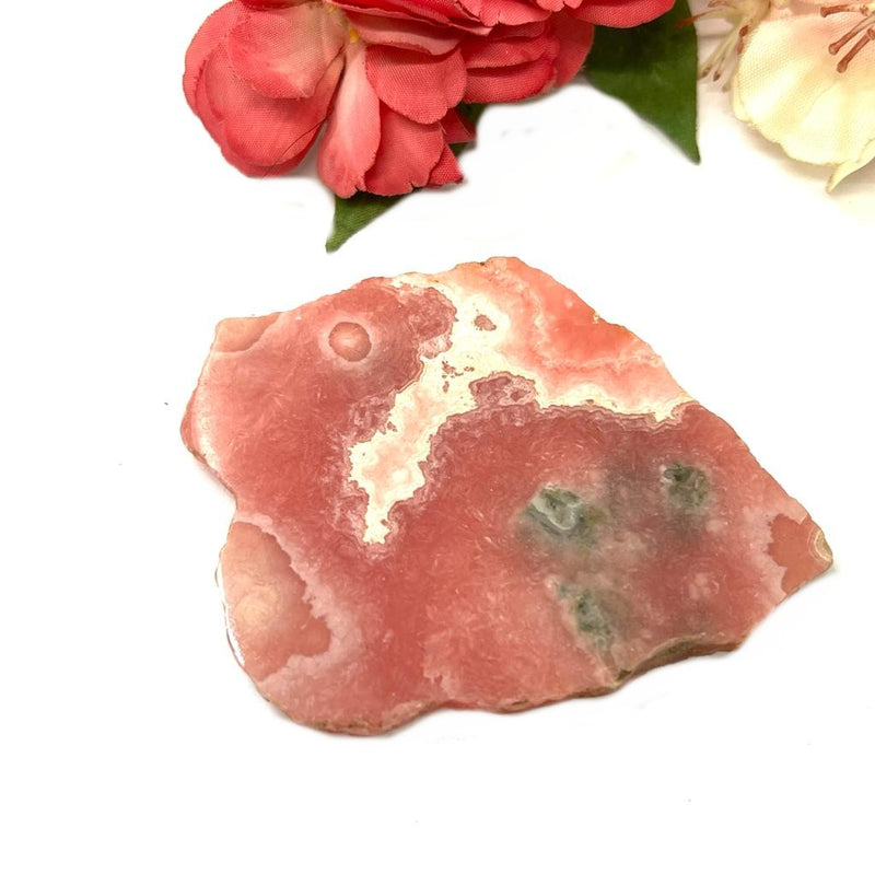 Rhodochrosite Stalactite Slices-Polished (Unconditional love)