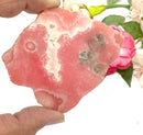 Rhodochrosite Stalactite Slices-Polished (Unconditional love)