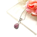 Rhodonite Small Pendants in Silver