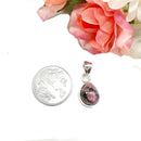 Rhodonite Small Pendants in Silver