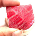 Rhodonite Rough Gem Quality- Rare(Attract Loving Vibrations)