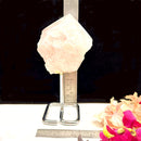 Rose quartz Points on Stand from Brazil