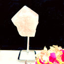 Rose quartz Points on Stand from Brazil