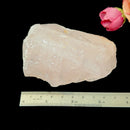 Rose Quartz One Side Polished Rough (Peace & Harmony)
