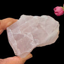 Rose Quartz One Side Polished Rough (Peace & Harmony)