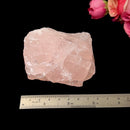 Rose Quartz One Side Polished Rough (Peace & Harmony)