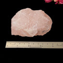 Rose Quartz One Side Polished Rough (Peace & Harmony)