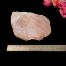 Rose Quartz One Side Polished Rough (Peace & Harmony)
