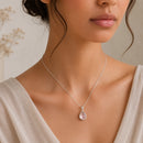 Rose Quartz Small Pendants in Silver