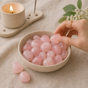 Rose Quartz Tumble (Harmony in love Relationships)
