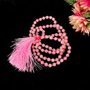 Rose Quartz Round  Bead Jaap Mala (Attract Love)