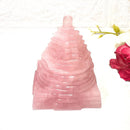 Shree (Shri) Yantra in Rose Quartz (Meditation)