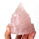 Shree (Shri) Yantra in Rose Quartz (Meditation)