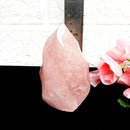 Rose Quartz Twisted Flames (Love & Romance)