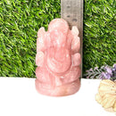 Rose Quartz Ganesha