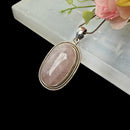 Rose Quartz Pendants in Silver Premium Collection (Love, Romance, Relationships)