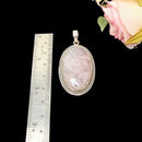 Rose Quartz Pendants in Silver Premium Collection (Love, Romance, Relationships)