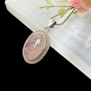 Rose Quartz Pendants in Silver Premium Collection (Love, Romance, Relationships)