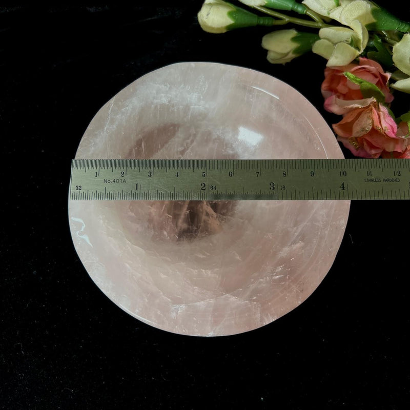 Rose Quartz Bowls (Peace & Harmony)