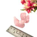 Rose Quartz Ducks on Jade Leaf ( For Romance and Love )