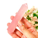 Gem Quality (Transparent) Rose Quartz Towers (Love & Harmony)