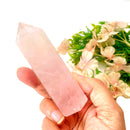 Gem Quality (Transparent) Rose Quartz Towers (Love & Harmony)