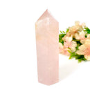 Gem Quality (Transparent) Rose Quartz Towers (Love & Harmony)