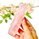 Gem Quality (Transparent) Rose Quartz Towers (Love & Harmony)
