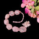 Rose Quartz Hanging Tumbles for Love, Peace & Harmony