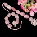 Rose Quartz Hanging Tumbles for Love, Peace & Harmony