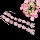 Rose Quartz Hanging Tumbles for Love, Peace & Harmony