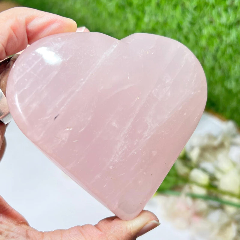 Rose Quartz Hearts (Attract Love)