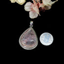 Rose Quartz Pendants in Silver Premium Collection (Love, Romance, Relationships)