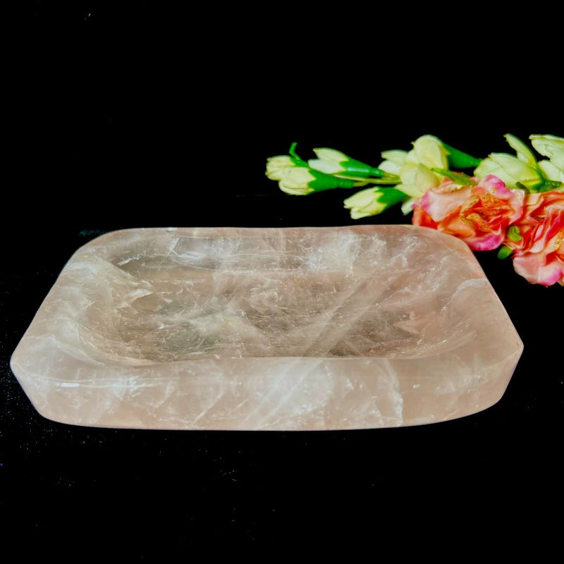 Rose Quartz Bowls (Peace & Harmony)