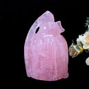 Shiva Head in Rose Quartz