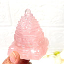Shree (Shri) Yantra in Rose Quartz (Meditation)