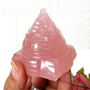Shree (Shri) Yantra in Rose Quartz (Meditation)