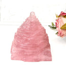 Shree (Shri) Yantra in Rose Quartz (Meditation)