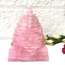 Shree (Shri) Yantra in Rose Quartz (Meditation)