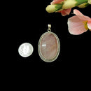 Rose Quartz Pendants in Silver Premium Collection (Love, Romance, Relationships)