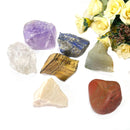 Rough Stones Set for the Seven Chakras