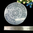 Selenite Large Charging Plates ( 5 to 6 inch)