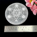 Selenite Round Charging Plates (4inch)