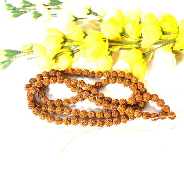 Rudraksha 108 + 1=109 Beads Jaap Mala (Meditation & Chanting)