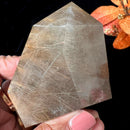 Golden and Green Rutile Quartz Free Forms (Transition)