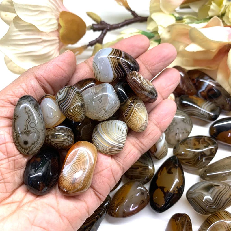 Sardonyx Tumbled Stone (Bring Order in Life)