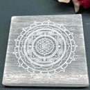 Selenite Small Charging Plates (3 to 3.25 inches)