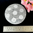 Selenite Round Charging Plates (4inch)
